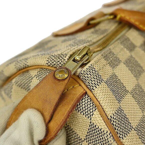 Louis Vuitton Damier Azur Speedy 30 Handbag N41533 SP3007 NQ01673 - Picture 6 of 9